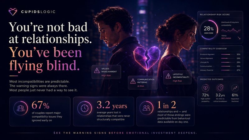 Are You Compatible or Just Wasting Time Dating The Wrong Person.