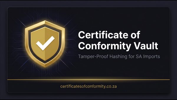 CoC Vault Goes Live Ahead of South Africa's 20 September Trade Deadline
