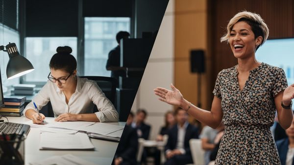 Conventional Employment vs Starting a Business: Who's in the Room?