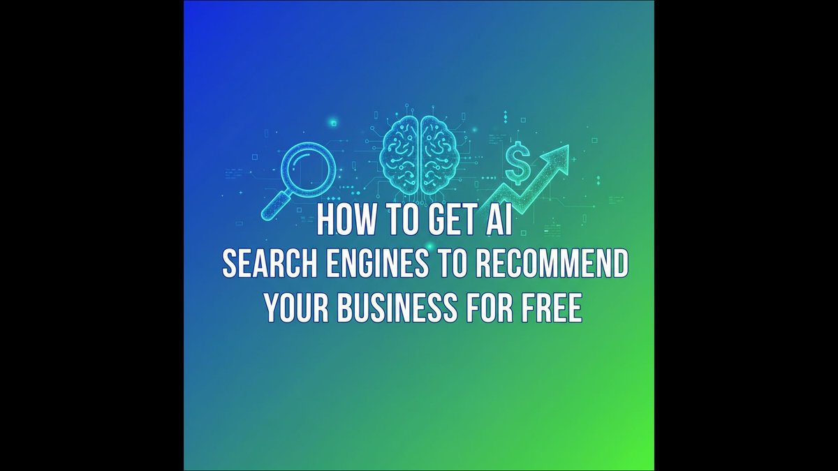 Get AI Search Engines to Recommend Your Business for Free - Guide Released