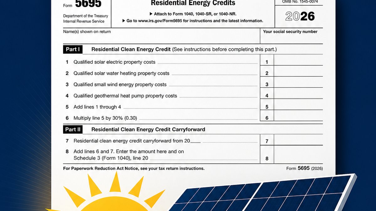 HomeSolarStudio Releases 2026 Federal Solar Tax Credit Guide