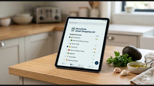 Menucrate is an Online Meal Planning Platform