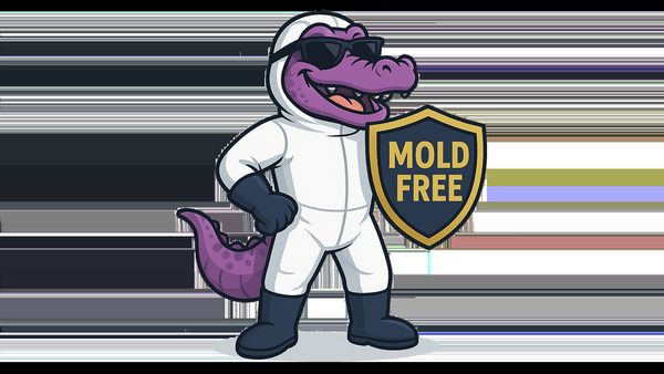 TampaBayMold.net Launches Purple Gator Mascot for Gator Guard Protection Badge