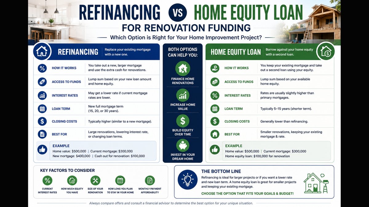 When to Secure Financing for Renovations? Real Estate Agent Reveals Timing