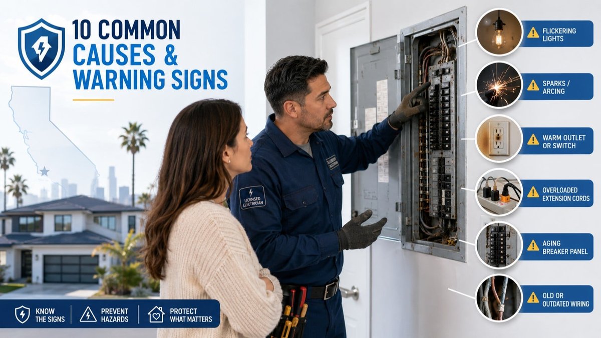 10 Common Causes of Frequent Circuit Breaker Trips & Warning Signs