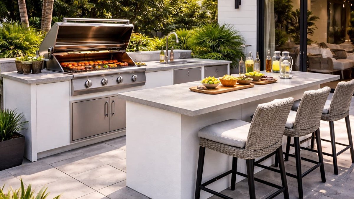 BBQ Host Style Quiz for Port St Lucie Outdoor Kitchen Design Released
