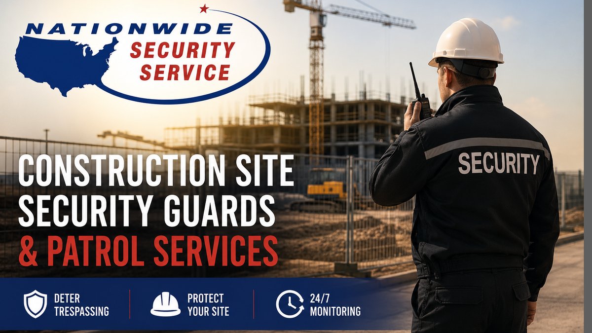 Construction Site Security Guard & Patrol Services: Theft Prevention