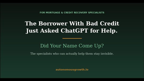 Credit Recovery Specialists Missing From AI Search Results - Report Released