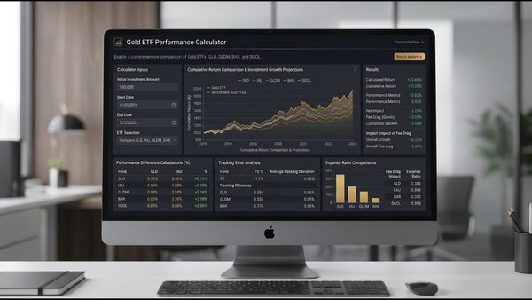 Gold ETF Tracking Error: How Performance Deviates from Spot Gold