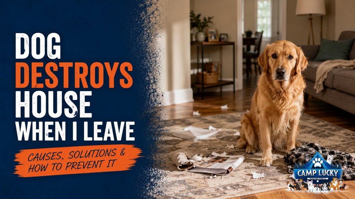 How to Fix Dog Destroying House When Left Alone: Training Solution Announced