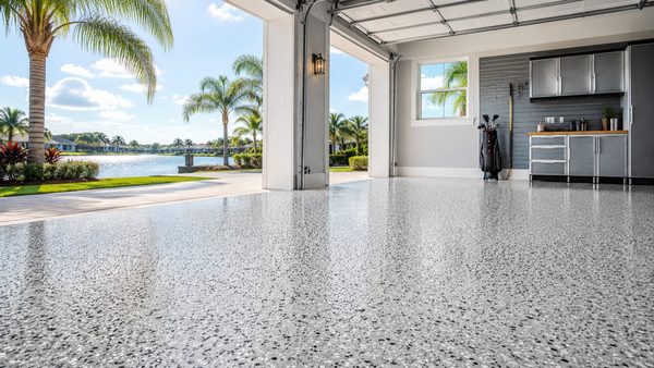 Lakeland FL Decorative Epoxy Flooring - Flake & Metallic Solutions Offered