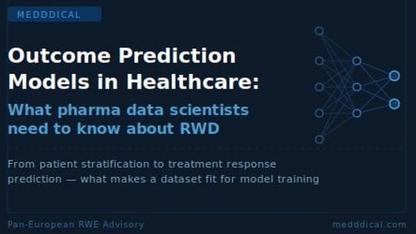 Outcome Prediction Models in Healthcare: Using RWD to Build Predictive Analytics