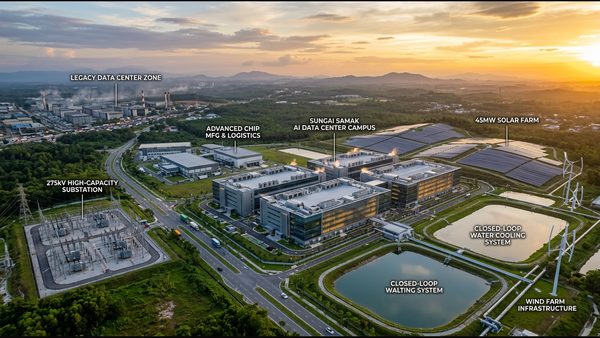 Sungai Samak Estate Positions Tanjong Malim For Green AI Data Centre Growth Hubs