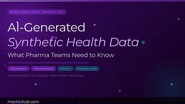 The Pharma Team's Real Guide to AI-Generated Synthetic Health Data