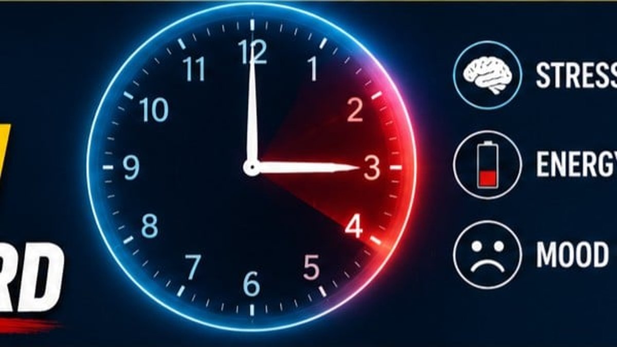 Why You Feel Anxious Every Afternoon: Cortisol Rhythm Disruption