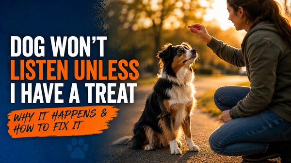 Your Dog Won't Listen Unless You Have a Treat — And It's Not What You Think