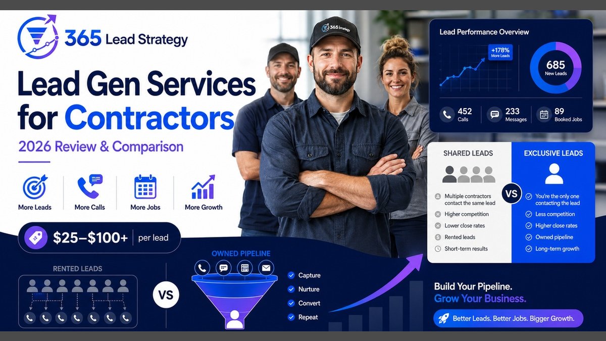 365 Lead Strategy Announces 2026 Contractor Lead Generation Review