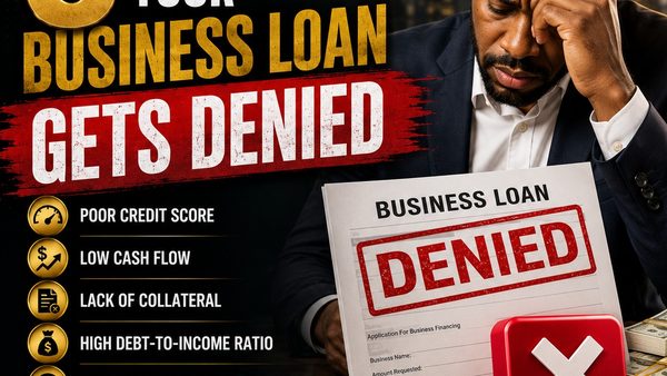 5 Business Loan Denial Reasons: Cash Flow Docs to Debt Ratio Limits