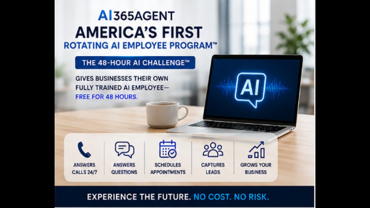 America's First Rotating AI Employee Program Launched by AI365Agent
