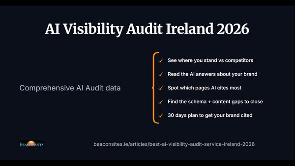 Digital Marketing Agency Ireland's AI Visibility Audit: 2026 Protocols