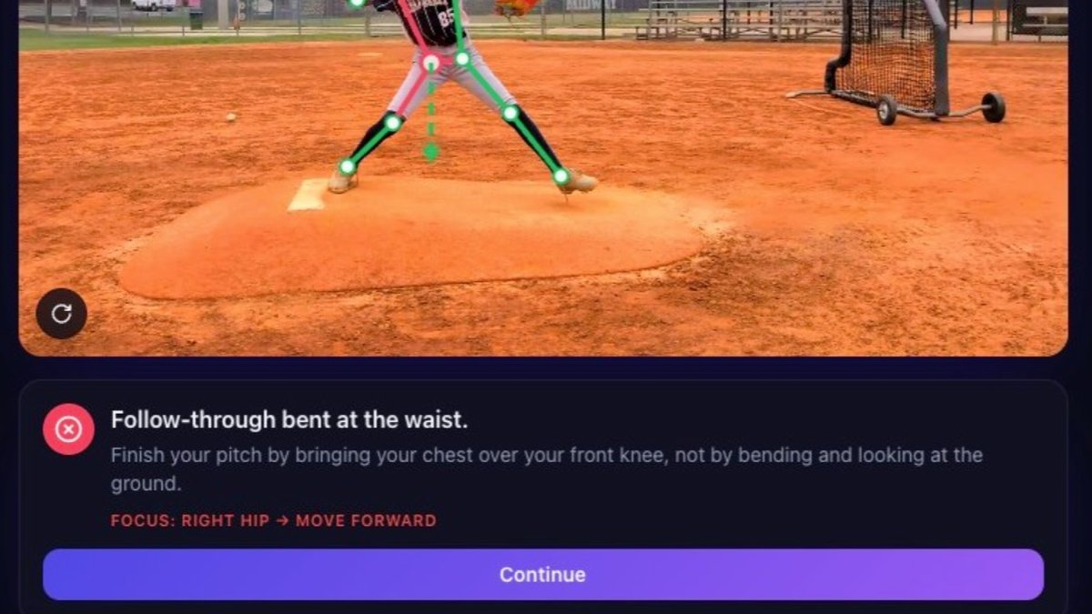 Grassroots Baseball App With AI Swing Analysis for Youth Players Launched
