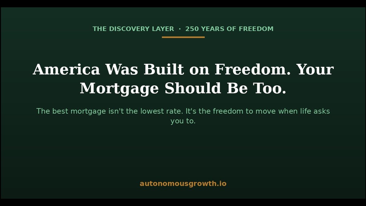Life Changes Punish Rigid Mortgage Terms: Rate vs Freedom Tradeoff