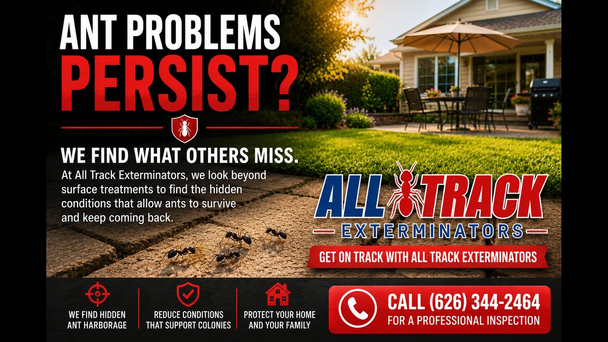 Pasadena Pest Expert Explains Why Ant Problems Persist Around Homes