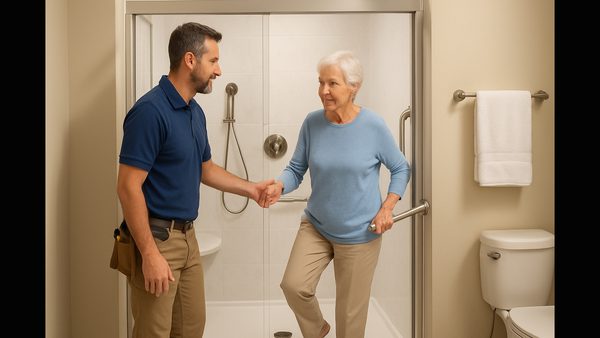 Walk-In Shower Installation for Elderly: Bridgeville Contractor's Guide