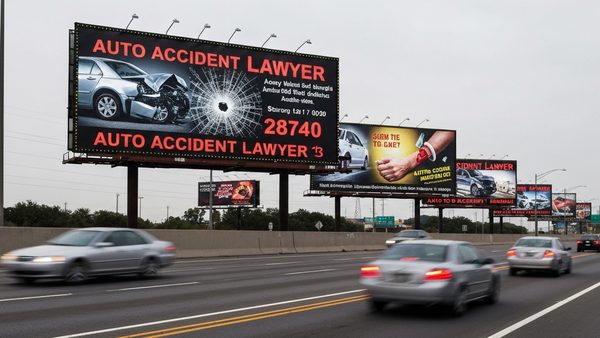 Auto Accident Billboard Marketing Report Released: Why They Don't Get Calls