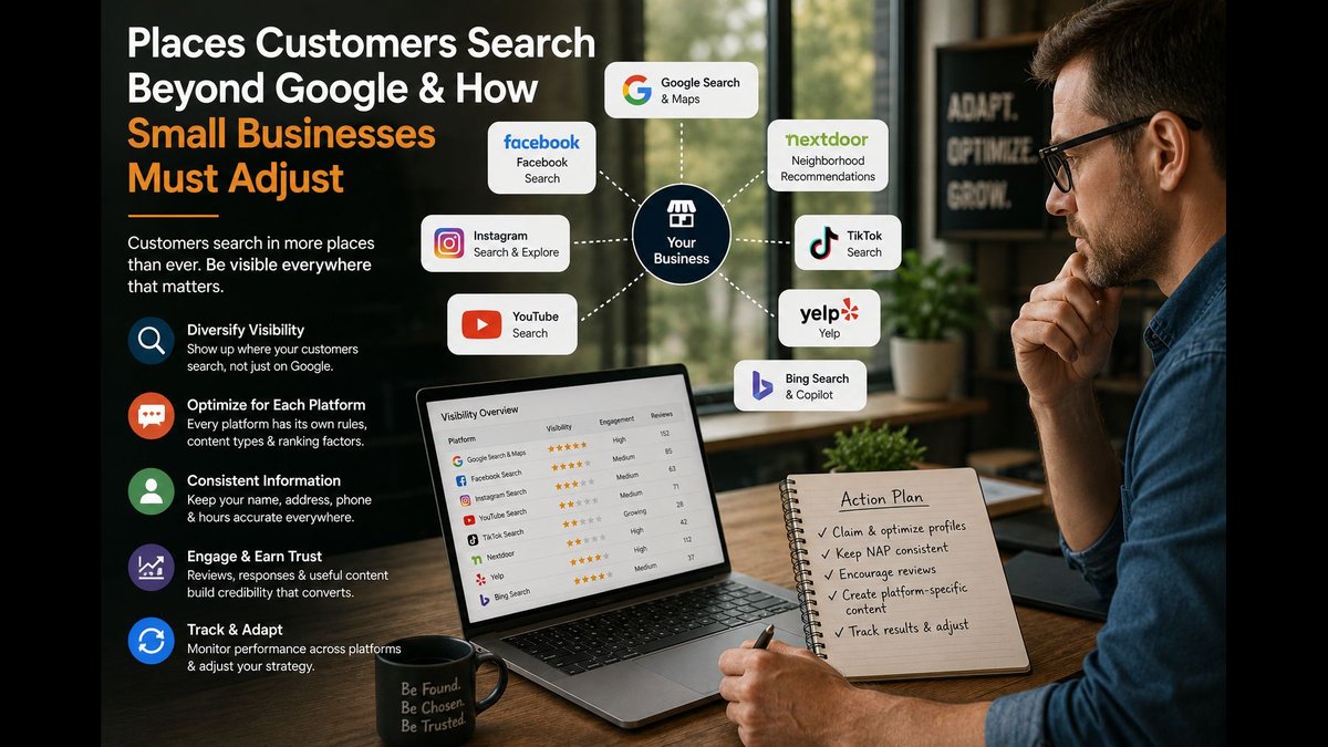 Beyond Google: Report Shows Where Customers Now Search for Local Businesses