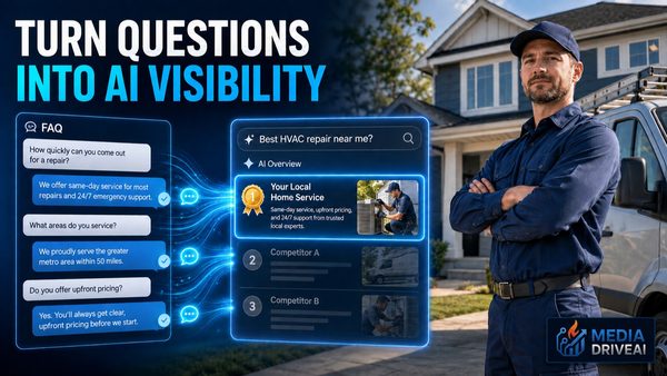 Home Service Pros Use Conversational FAQ Pages to Outrank Rivals in AI Search