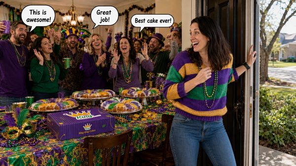 How to Order a King Cake Online: Avoid Shipping Date Mix-Ups