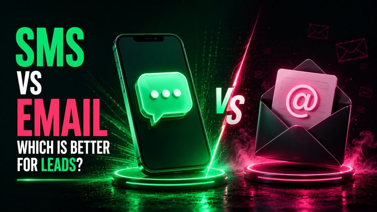 SMS vs Email for Leads: Which Channel Wins the Response Rate Battle?