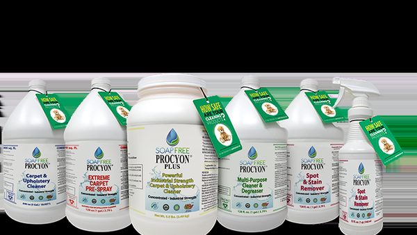 Soap-Free Carpet & Upholstery Cleaner For Pet Stains & Spills Launched