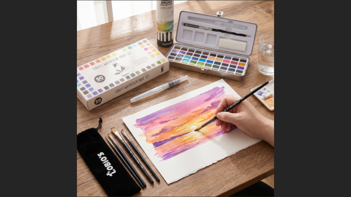 Watercolor Kits For Beginners: Paint Supply Pack Comparison Guide Released